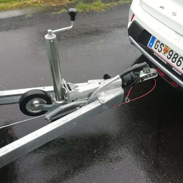 Anhängerkupplung im Detail